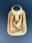 Porsche 911 964 Oem Tan Leather Shifter Knob And Boot Used. Price: $149.99.