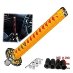 Ezautowrap Shift Knob Samurai Sword Alloy Katana With Adapter 26CM Orange Red New. Price: $44.50.