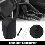 Black Faux Leather Gear Shift Knob Cover For Toyota Camry 2007-2011 New. Price: $11.51.
