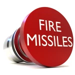 Fire Missiles Button Car Cigarette Lighter By Citadel Black - Anodized Red New. Price: $16.37.