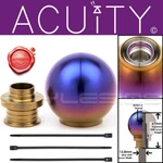 Acuity Instruments 1958 Poco-ti Burnt Titanium Low Profile Shift Knob (M10X1.5) New. Price: $279.00.