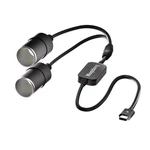 Moqidong Usb To Cigarette Lighter Adapter 36W: PD3.0 2-SOCKET Black New. Price: $16.73.