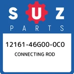 12161-46G00-0C0 Suzuki Connecting Rod 1216146G000C0, New Genuine Oem Part. Price: $103.74.