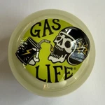 Gas Life Shifter Knob Hot Rod Custom Muscle Classic Car Suicide Jockey New. Price: $73.00.
