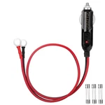 Cuzec Heavy-duty 15A Male Plug Cigarette Lighter Adapter 1.6FT Long, Black New. Price: $10.17.