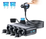 Hurmai Cigarette Lighter Splitter Adapter 216W 4 Socket Heavy Duty Truck Car ... New. Price: $44.99.