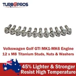 Titanium Exhaust Manifold&egr Stud Kit For Volkswagen Golf Gti MK1-MK6 Engine Brand. Price: $120.14.