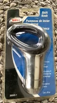 Bell 03 Chrome Black Leather Shift Knob W/ 5 Adapters Fits Most Cars Trucks Nip New. Price: $20.00.