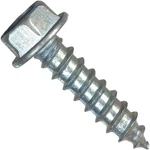 Hillman #14 2 In. Slotted Hex Washer Head Zinc Sheet Metal Screw (100 Ct.) New. Price: $24.29.
