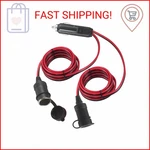 Kuncan 4FT Dual Socket Extension Charger Port Cable, 12V 2-WAY Car Cig New. Price: $18.46.