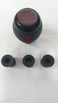 Xtreme Amazing 6 Speed Knob M10 1.5 Red Stitch Black Leather 3 Adapters New. Price: $13.88.