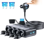 Cigarette Lighter Splitter Adapter 216W 4 Socket Heavy Duty Truck Car Black New. Price: $45.54.