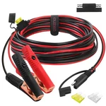 Cuzec 10FT/3.05M 14AWG 20A Battery Alligator Clip CONNECTOR/12V Sae... New. Price: $17.98.