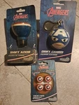 Pilot Marvel Avengers Captain America Universal Shift Knob & Valve Stem Caps New. Price: $18.00.