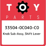 33504-0C040-C0 Toyota Knob Sub-assy, Shift Lever 335040C040C0, New Genuine Oem P. Price: $128.93.