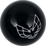 Oer Solid Black Shift Knob With Gray 1970-1971 Style Firebird/trans Am Logo New. Price: $74.98.