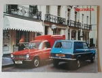 Simca 1100 Van & High Top Brochure 1976 Used. Price: $13.42.