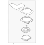 Genuine Mazda Automatic Transmission Shift Cover Plate NA1L-64-340D-02 New. Price: $286.37.