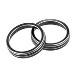 Autohaux 2PCS Air Temperature Knob Cover Aluminum 0.37"X1.85", Black New. Price: $9.22.