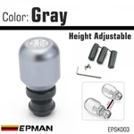 New Epman Universal Aluminum Height Adjustable Shift Knob Titanium Free Shipping. Price: $15.47.