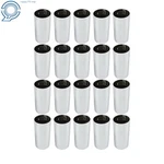 20 Pcs 33MM Chrome Lug Nut Covers Screw On Tall Cylinder Plastic For Semi Truck New. Price: $30.10.