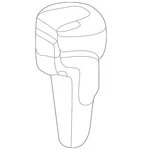 Genuine Nissan Automatic Transmission Shift Lever Knob 34910-5RB0A New. Price: $111.43.