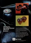 1969 Amco Alfa Romeo Porsche Walnut Wood Gear Shifter Knob Vintage Print Ad Art Used. Price: $16.97.