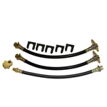 Rubber Brake Hose Kit Factory Front Disc 8-3/4 Axle 1966-69 Charger Satellite New. Price: $71.00.