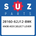 28160-62J12-BWK Suzuki Knob Assy,select Lever 2816062J12BWK, New Genuine Oem Par. Price: $77.45.