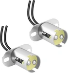 2PCS 1157 Bulb SOCKET,BAY15D Car Light Adapter With Wire New. Price: $12.35.