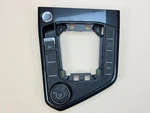 18-24 Vw Volkswagen Tiguan Gear Shifter Lever Trim Bezel W/ Dual Stage Locks Used. Price: $64.00.