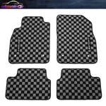 Floor Mats For 08-16 Chevrolet Cruze Carpet Black Gray Checkered 4PCS W/ Sport New. Price: $69.99.