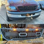 Front Grille 1999-2003 Ford F150 F-150 Raptr Style W/ Letters Upgrade New. Price: $159.93.