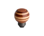 Momo Targa Heritage Shift Knob Tarmag - Round Wood With Leather Top New. Price: $246.79.