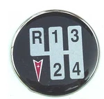 4-SPEED Shift Knob Emblem With Chrome Edging 1970-1981 Pontiac Firebird Trans Am New. Price: $22.98.