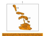 Gm Oem 16-17 Equinox Console Trim-shifter Assy 84320099 New. Price: $310.83.