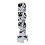 United Pacific 70752 Manual Transmission Shift Knob Chrome, Skull, 13/15/18 Sp New. Price: $93.44.