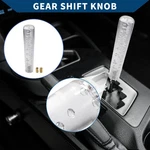 20CM Faux Crystal Automatic Manual Shift Knob With Adapter Acrylic Clear 1 Set New. Price: $29.49.
