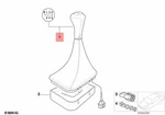 Genuine Bmw M5 E39 Sedan M-sport 6-SPEED Shift Lever Cover 25112282204 New. Price: $581.16.