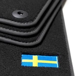 For Volvo S90 V90 Black Carpet Mats 4PC 2016-2025 Oem Quality Velour Flag New. Price: $129.00.
