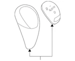 Genuine Bmw Shift Knob 61-31-7-846-765 New. Price: $308.14.
