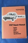 1987 Toyota Tercel Sedan EL31 Service Repair Workshop Manual Oem RM037U Used. Price: $18.95.