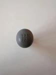 Toyota 5-SPEED Manual Shift Knob Grey 12X1.25MM Oem Leather 2002-2006 Camry Used. Price: $40.00.