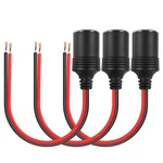 Hatmini 3 Pcs 18AWG Female Car Cigarette Lighter Socket With Bare Wire Open... New. Price: $15.67.