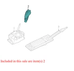 9G142606920DLD 2010 Porsche Panamera Automatic Transmission Shift Lever Knob Used. Price: $88.11.