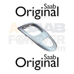 Saab 9-3 Gear Shift Surround Chrome 12792579 Manual 2003-2011 Used Genuine Oem. Price: $89.99.