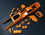 06-12 Porsche 997 Techart Vivid Orange Dashboard Console Door Trim Panels Neu. Price: $1380.76.