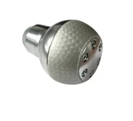 Foliatec Shifter Auto Short Fibre Style Stratos - Silver Neu. Price: $12.75.