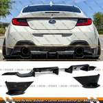 For 2022-26 Subaru Brz Toyota Gr 86 Pu Rear Bumper Diffuser + Corner Spats Apron New. Price: $144.99.