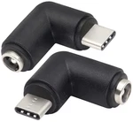 Aaotokk 90 Degree Type Usb Dc 5.5X2.1MM Female Connector New. Price: $10.44.